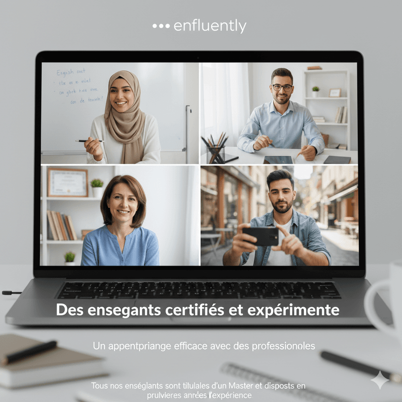 تجربة مجانية بدون التزام - Enfluently Course